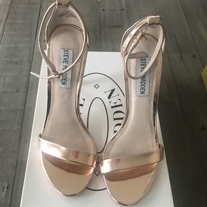 Steve Madden Stecy Sandal rose gold